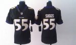 Jerseys Factory Cheap Nike Ravens #55 Terrell Suggs Black Altern