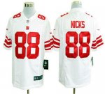 Jerseys Factory Cheap Nike Giants #88 Hakeem Nicks White Men's S