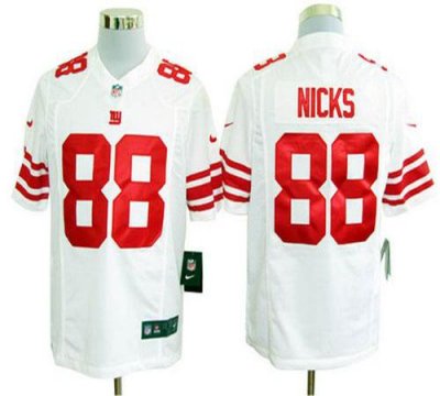 Jerseys Factory Cheap Nike Giants #88 Hakeem Nicks White Men's S
