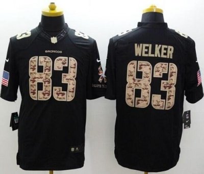 Jerseys Factory Cheap Nike Broncos #94 DeMarcus Ware Black Men's