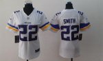 Jerseys Factory Cheap Nike Vikings #22 Harrison Smith White Wome