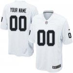 Jerseys Factory Cheap Nike Oakland Raiders Customized White Embr