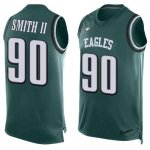 Jerseys Factory Cheap Nike Eagles #90 Marcus Smith II Midnight G