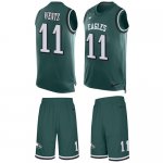 Jerseys Factory Cheap Nike Eagles #11 Carson Wentz Midnight Gree