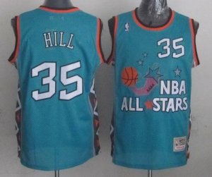 Jerseys Factory Cheap Mitchell And Ness Pistons #35 Grant Hill L