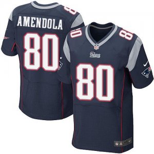Jerseys Factory Cheap Nike Patriots #80 Danny Amendola Navy Blue