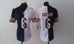 Jerseys Factory Cheap Nike Bears #6 Jay Cutler Navy Blue/White W