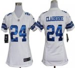 Jerseys Factory Cheap Nike Cowboys #24 Morris Claiborne White Wo