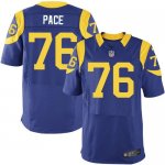 Jerseys Factory Cheap Nike Rams #76 Orlando Pace Royal Blue Alte