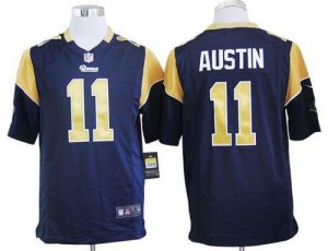 Jerseys Factory Cheap Nike Rams #11 Tavon Austin Navy Blue Team