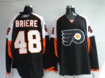 Jerseys Factory Cheap Flyers #48 Danny Briere Embroidered Black