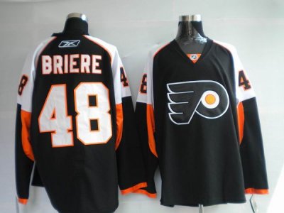 Jerseys Factory Cheap Flyers #48 Danny Briere Embroidered Black