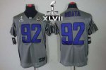 Jerseys Factory Cheap Nike Ravens #92 Haloti Ngata Grey Shadow S