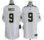 Jerseys Factory Cheap Nike Saints #9 Drew Brees White Men's Stit