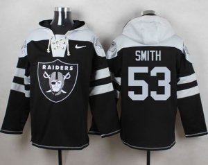 Jerseys Factory Cheap Nike Raiders #53 Malcolm Smith Black Playe