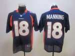 Jerseys Factory Cheap Nike Broncos #18 Peyton Manning Blue Stitc