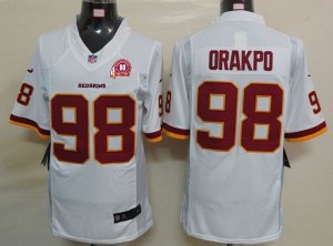 Jerseys Factory Cheap Nike Redskins #98 Brian Orakpo White With