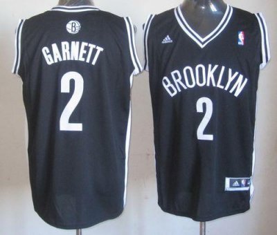 Jerseys Factory Cheap Revolution 30 Nets #2 Kevin Garnett Black