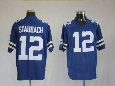Jerseys Factory Cheap Mitchell & Ness Cowboys #12 Roger Staubach