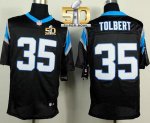 Jerseys Factory Cheap Nike Panthers #35 Mike Tolbert Black Team