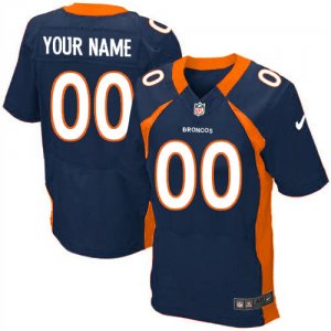 Jerseys Factory Cheap Nike Denver Broncos Customized Navy Blue E