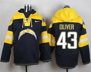 Jerseys Factory Cheap Nike Chargers #43 Branden Oliver Navy Blue