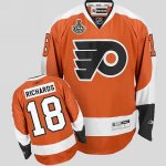 Jerseys Factory Cheap Flyers #18 Mike Richards Embroidered Orang