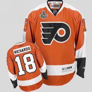 Jerseys Factory Cheap Flyers #18 Mike Richards Embroidered Orang
