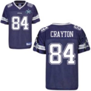 Jerseys Factory Cheap Cowboys #84 Patrick Crayton Blue Team 50TH