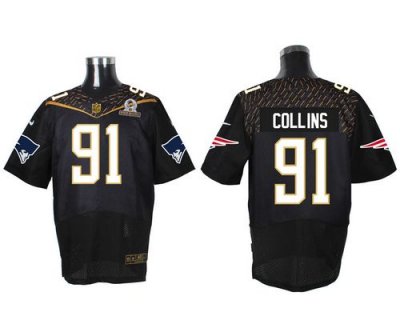 Jerseys Factory Cheap Nike Patriots #91 Jamie Collins Black 2016