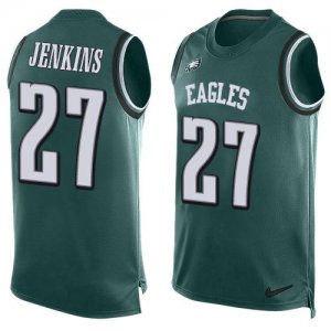 Jerseys Factory Cheap Nike Eagles #27 Malcolm Jenkins Midnight G