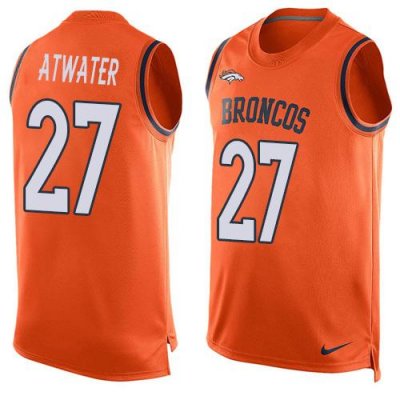 Jerseys Factory Cheap Nike Broncos #27 Steve Atwater Orange Team