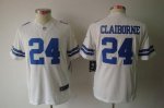 Jerseys Factory Cheap Nike Cowboys #24 Morris Claiborne White Yo