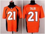 Jerseys Factory Cheap Nike Broncos #21 Aqib Talib Orange Team Co