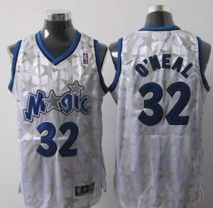 Jerseys Factory Cheap Magic #32 Shaquille O'Neal White Star Limi