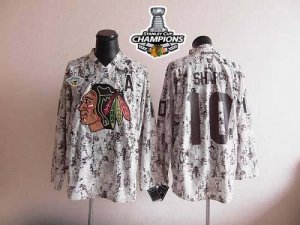 Jerseys Factory Cheap Blackhawks #10 Patrick Sharp Camouflage Em