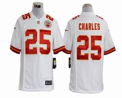 Jerseys Factory Cheap Nike Chiefs #25 Jamaal Charles White Men's
