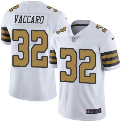 Jerseys Factory Cheap Nike Saints #32 Kenny Vaccaro White Men's