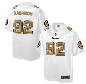 Jerseys Factory Cheap Nike Steelers #92 James Harrison White Men
