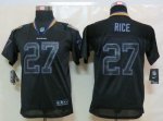 Jerseys Factory Cheap Nike Ravens #27 Ray Rice Lights Out Black