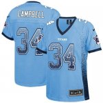 Jerseys Factory Cheap Nike Titans #34 Earl Campbell Light Blue T