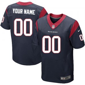 Jerseys Factory Cheap Nike Houston Texans Customized Navy Blue E