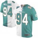 Jerseys Factory Cheap Nike Dolphins #94 Mario Williams Aqua Gree