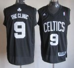 Jerseys Factory Cheap Celtics #9 Rajon Rondo Black The Clinic Em
