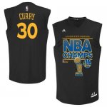 Jerseys Factory Cheap Warriors #30 Stephen Curry Black 2015 NBA