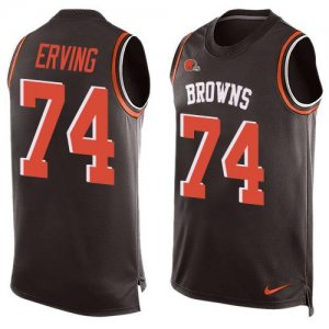Jerseys Factory Cheap Nike Browns #74 Cameron Erving Brown Team