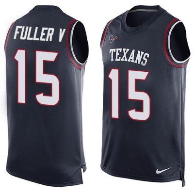 Jerseys Factory Cheap Nike Texans #15 Will Fuller V Navy Blue Te