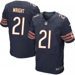Jerseys Factory Cheap Nike Bears #21 Major Wright Navy Blue Team