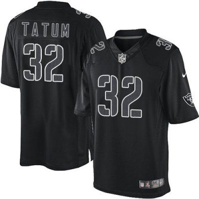 Jerseys Factory Cheap Nike Raiders #32 Jack Tatum Black Men's St