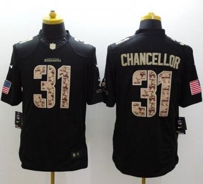 Jerseys Factory Cheap Nike Seahawks #31 Kam Chancellor Black Men